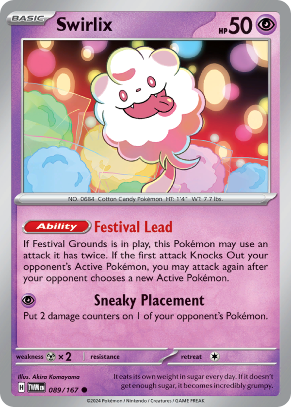 TWM - 089 - Swirlix - reverse holo