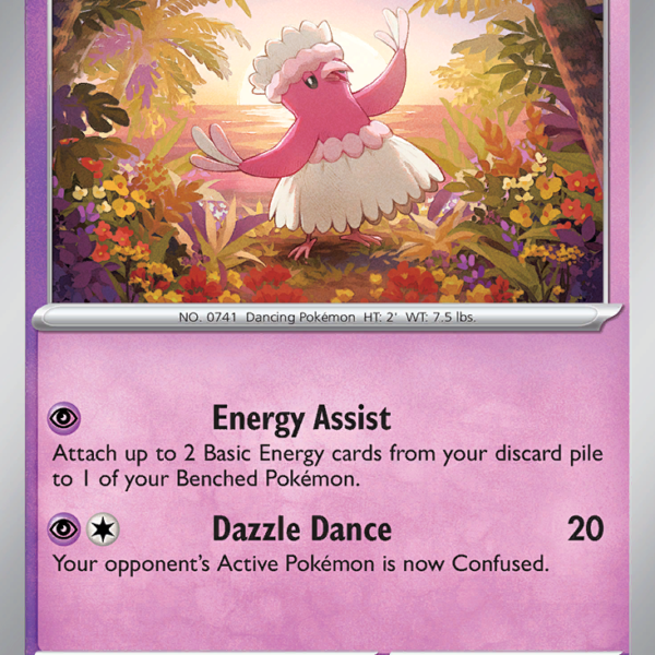 SSP - 089 - Oricorio - reverse holo