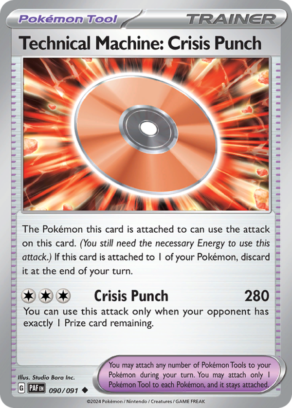 PAF - 090 - Technical Machine: Crisis Punch - reverse holo