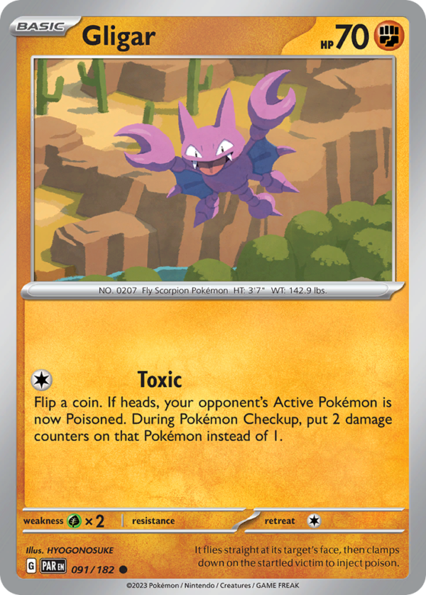 PAR - 091 - Gligar - reverse holo