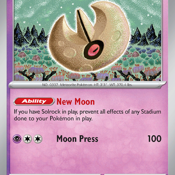 OBF - 092 - Lunatone - reverse holo
