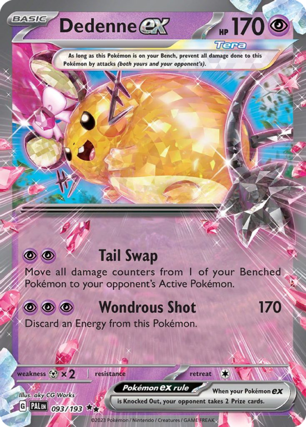 PAL - 093 - Dedenne ex - Double rare