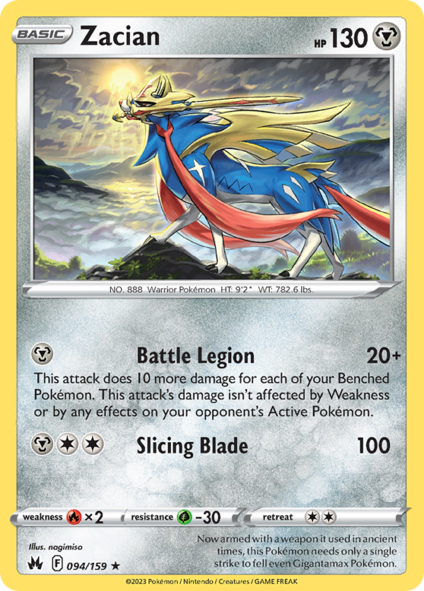 CRZ - 094 - Zacian - holo