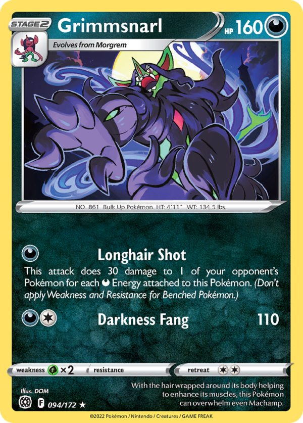 BRS - 094 - Grimmsnarl - reverse holo