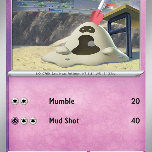 PAL - 095 - Sandygast - reverse holo