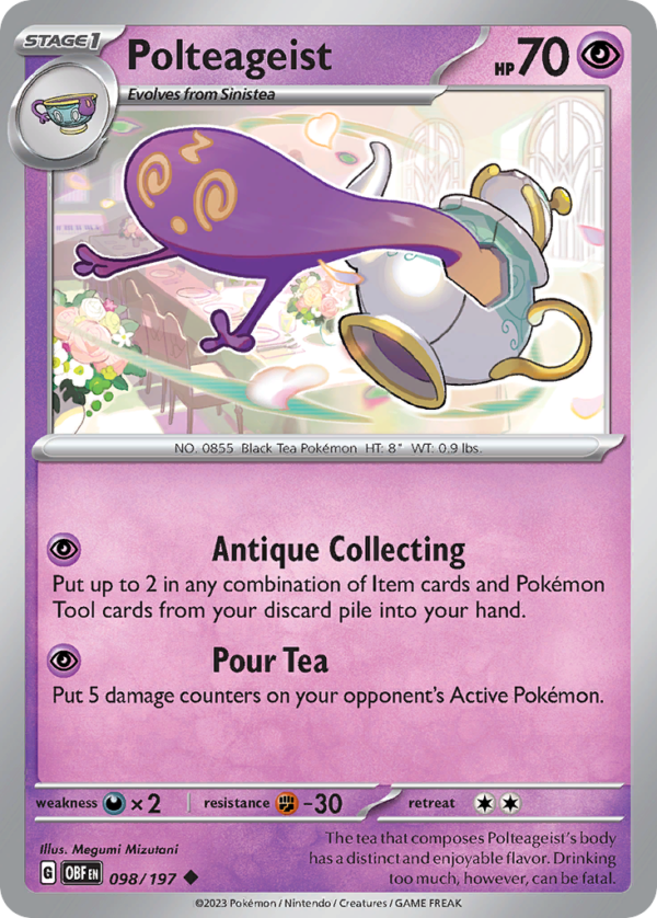 OBF - 098 - Polteageist - reverse holo