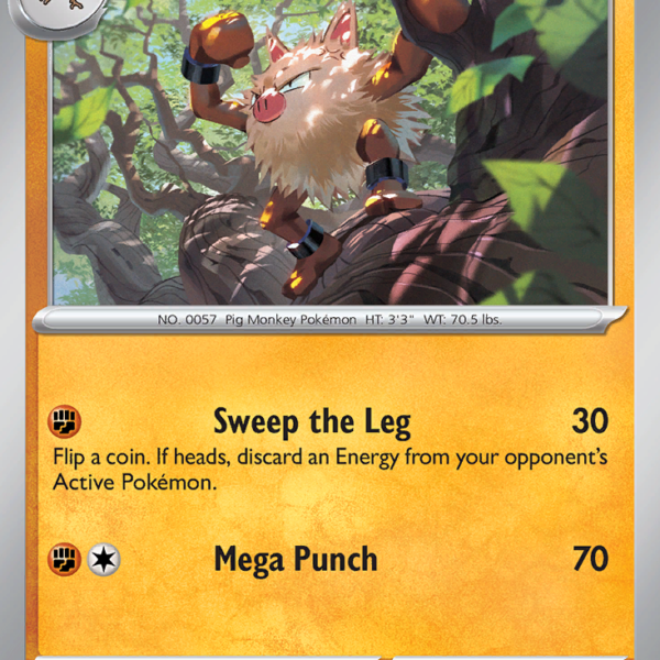 SSP - 099 - Primeape - reverse holo