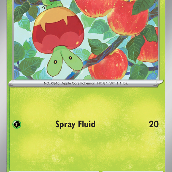 PRE - 009 - Applin - reverse holo