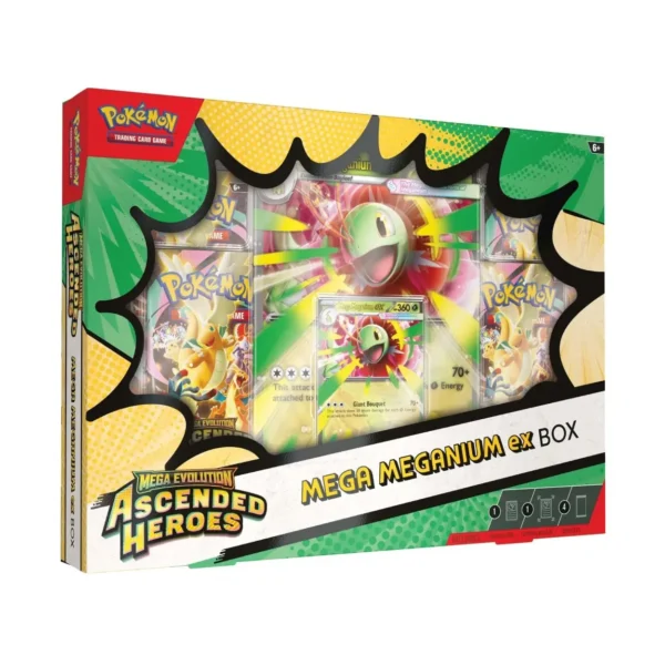 Pokemon - Ascended Heroes - Mega Meganium Ex Box