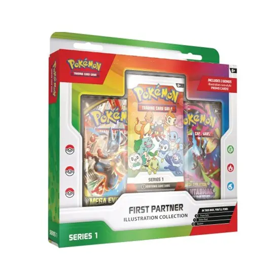 Pokemon - First partner illustration collection Series 1
