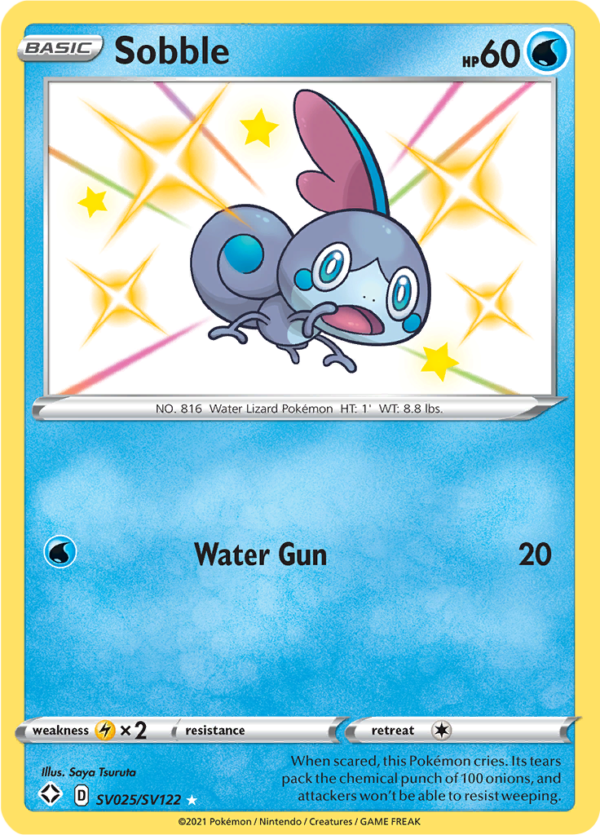 SHF - SV025 - Sobble - Shiny rare