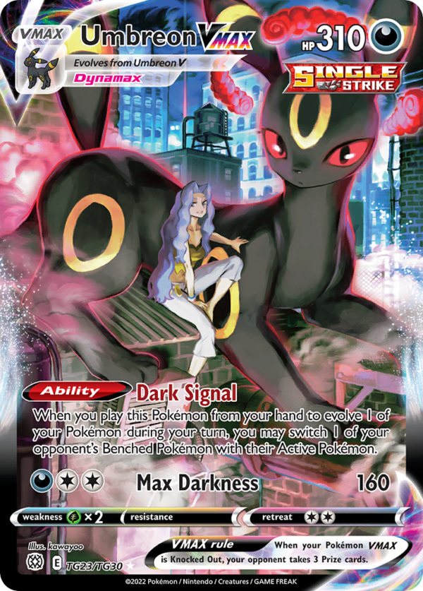 BRS - TG23 - Umbreon VMAX - Ultra Rare