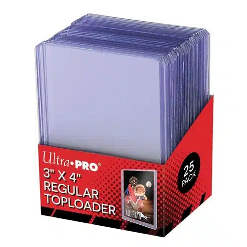 Ultra Pro - Toploaders 3x4 Regular "Super Clear" – 25 stuks
