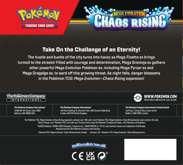 Pokemon - Chaos Rising - Booster Box