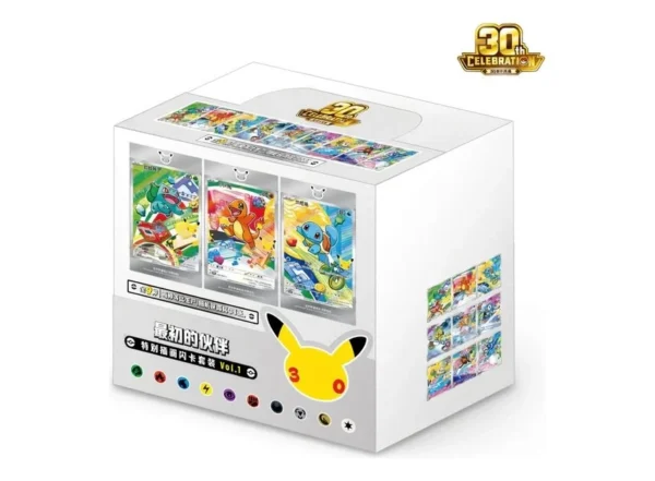 Pokemon - 30th Anniversary Celebration: Original Partner Card Set Vol.1 - Simplified Chinese