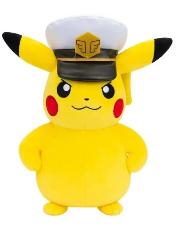 knuffel-pokemon-captain-pikachu-plush-25cm Pokemon - Plush - Captain Pikachu