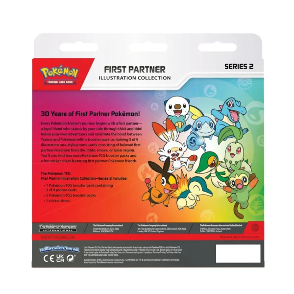 First-Partner-Illustration-Collection-Series-2-achterkant Pokemon - First Partner Illustration Collection – Series 2